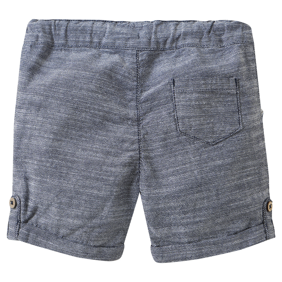 Baby Shorts in Melange-Optik