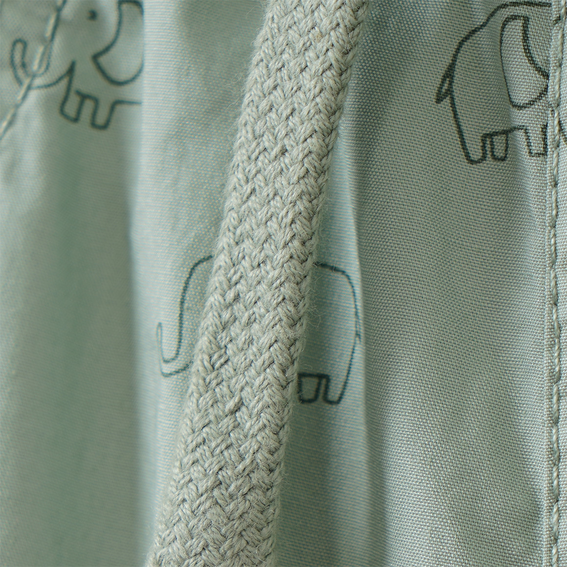 Baby Shorts mit Elefanten allover