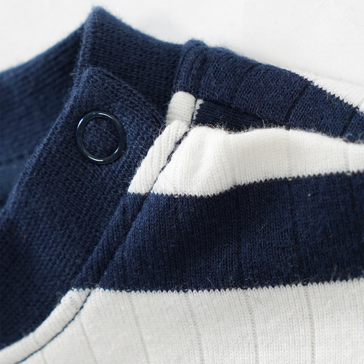 Baby Langarmshirt mit Blockstreifen