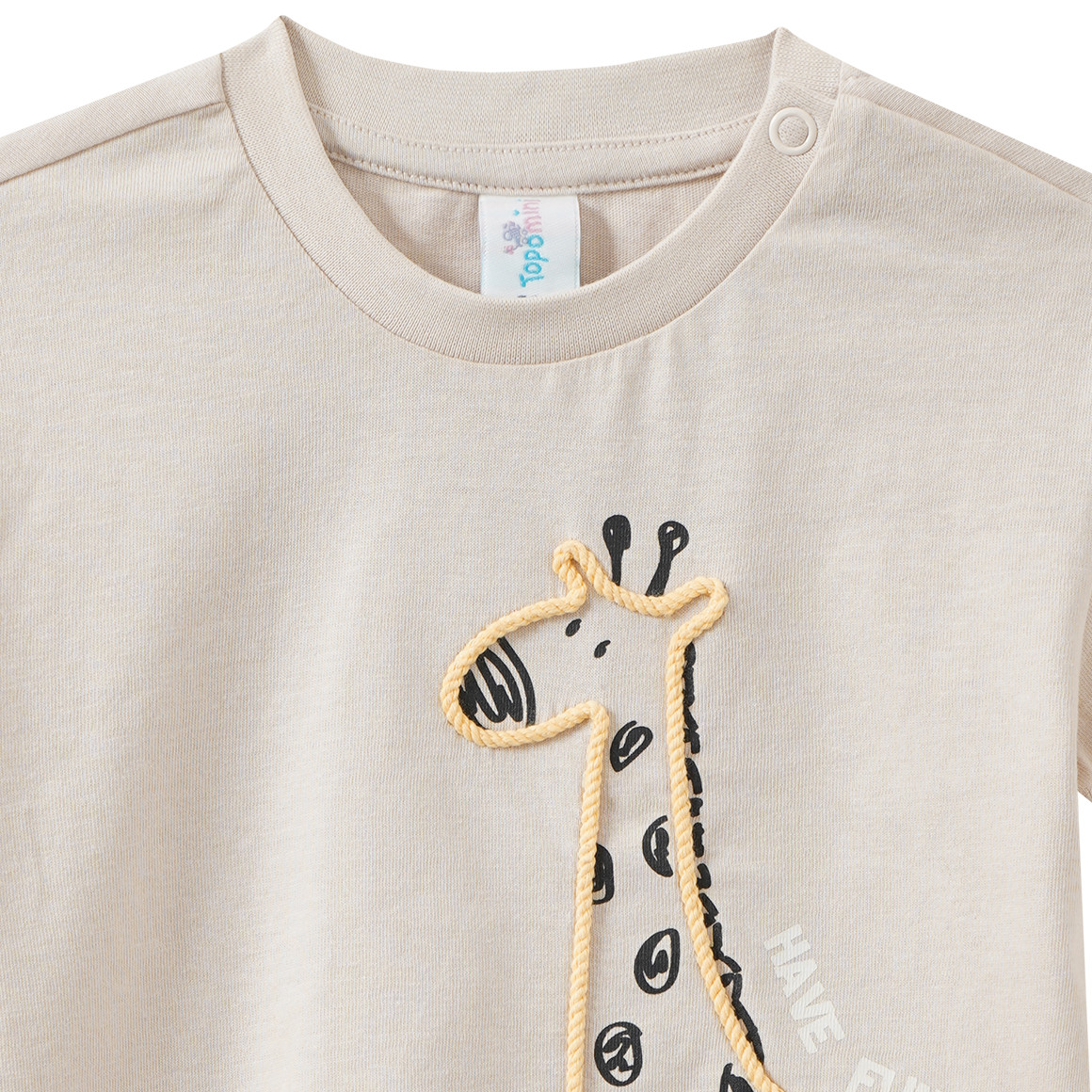 Baby T-Shirt mit Giraffen-Motiv