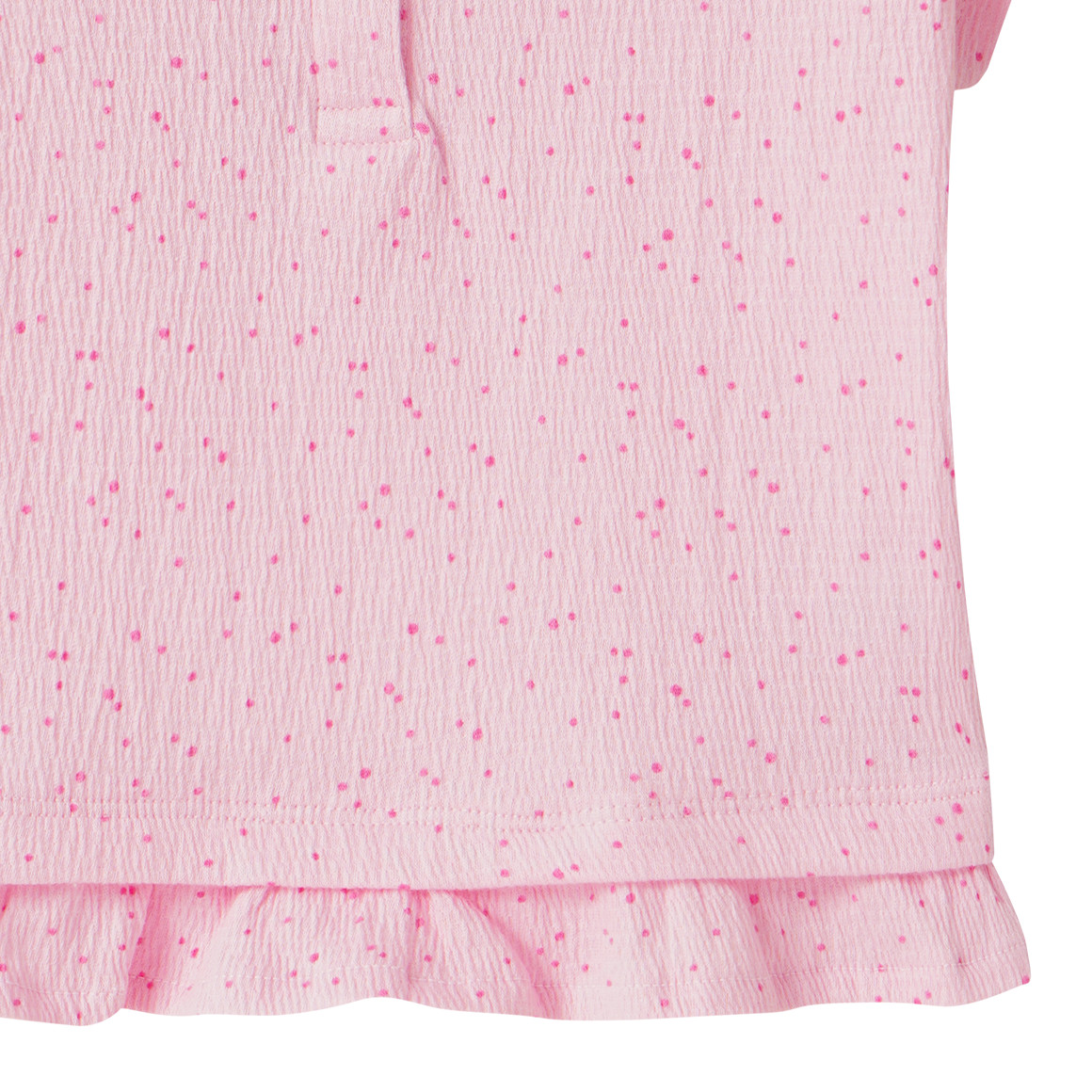 Baby T-Shirt mit Krepp-Struktur