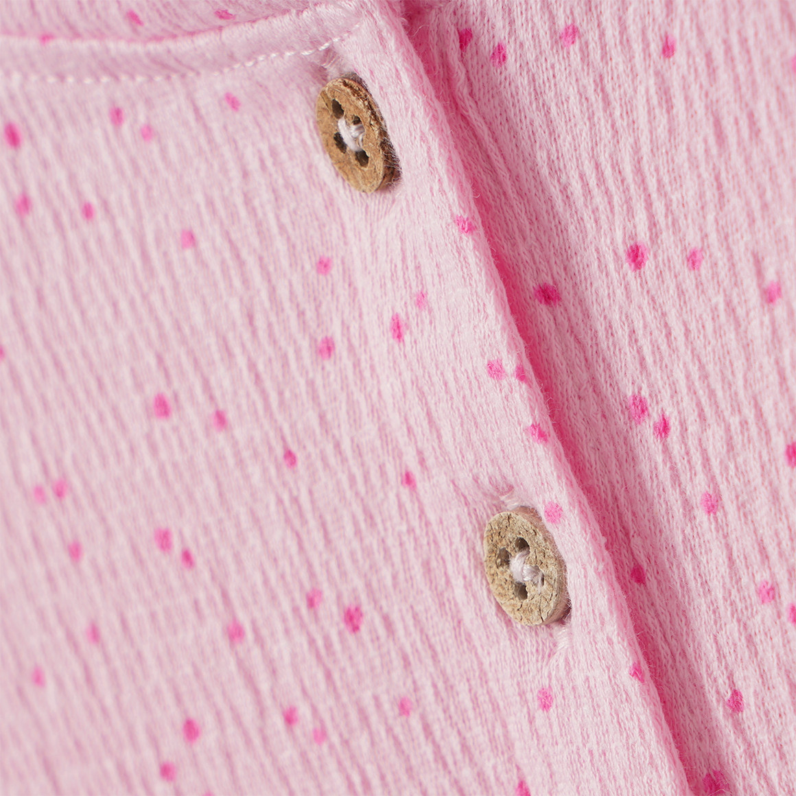Baby T-Shirt mit Krepp-Struktur