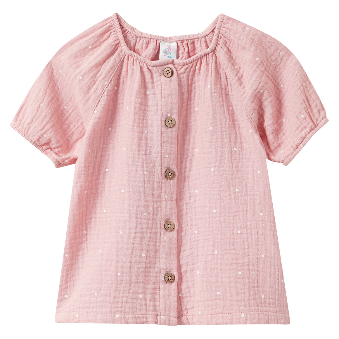 Baby Musselin-Set mit Bluse und Shorts
