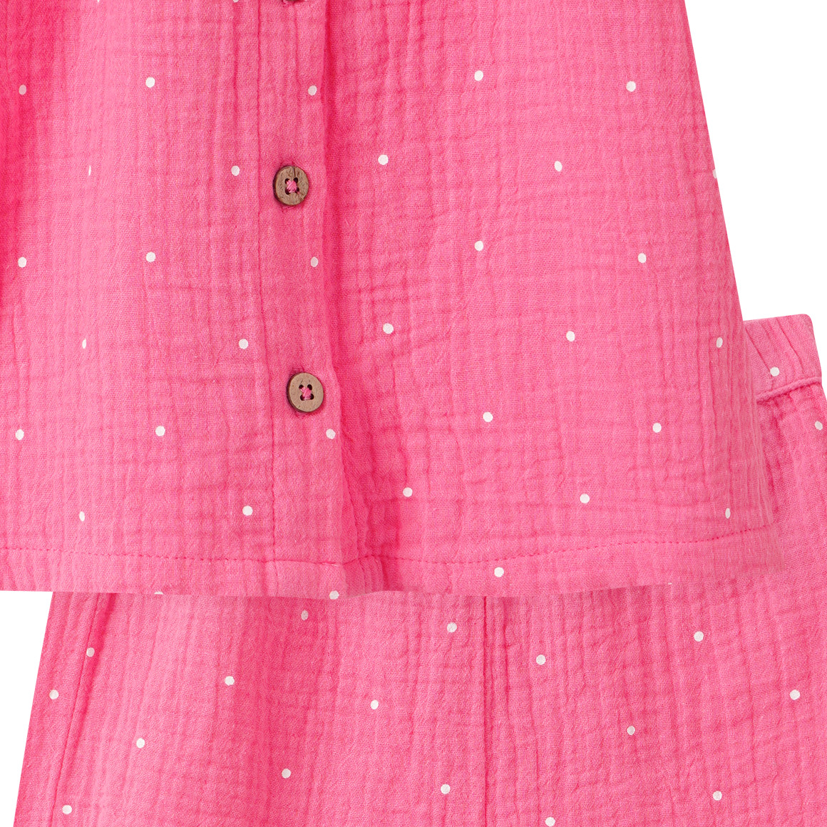 Baby Musselin-Set mit Bluse und Shorts