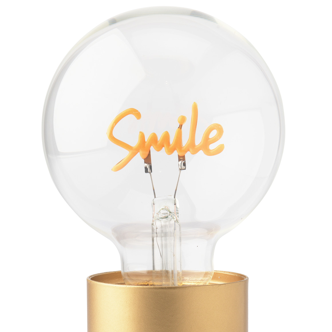 LED-Leuchte mit Schriftzug