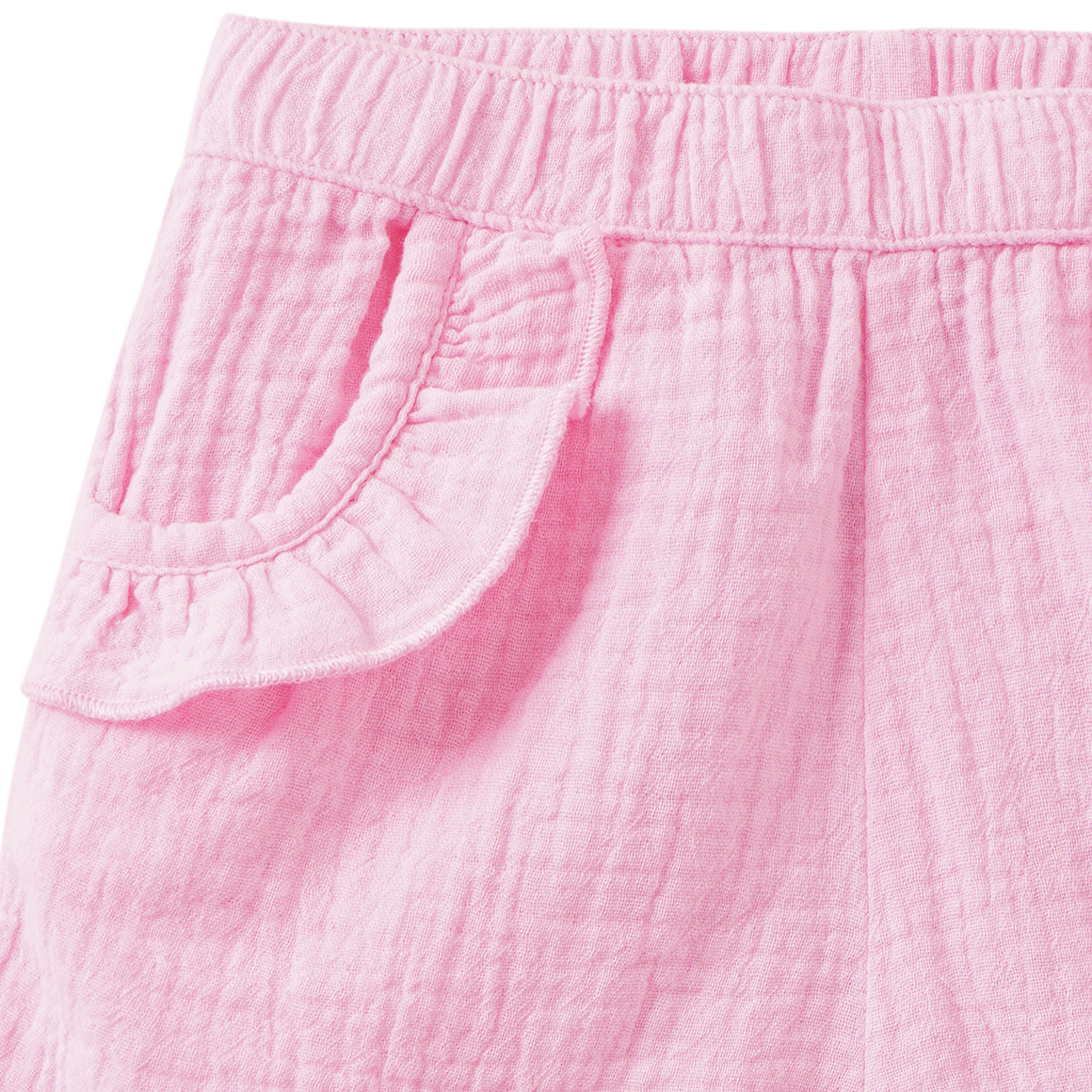 Baby Musselin-Shorts mit Elastikbund