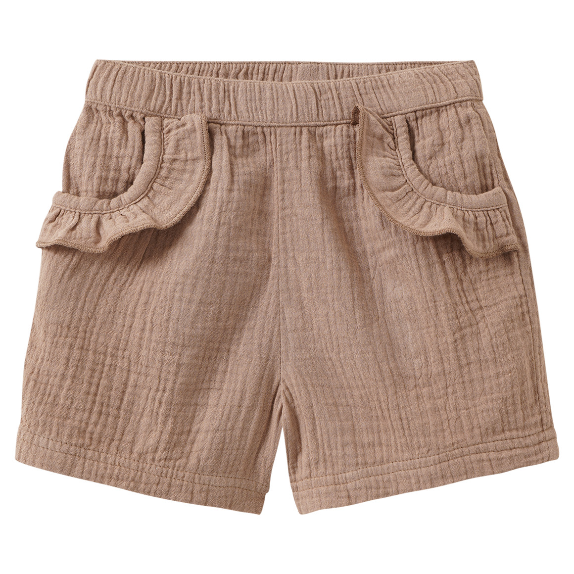Baby Musselin-Shorts mit Elastikbund