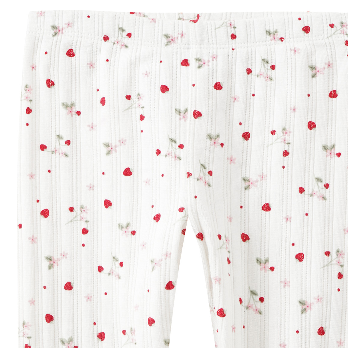 Baby Leggings mit Erdbeer-Allover