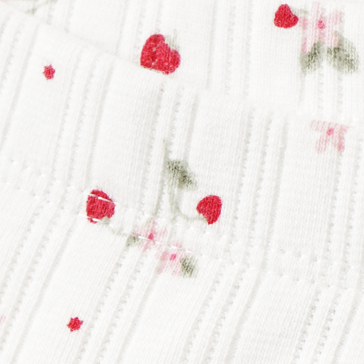 Baby Leggings mit Erdbeer-Allover