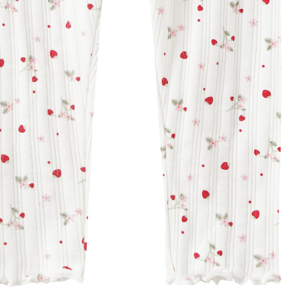 Baby Leggings mit Erdbeer-Allover