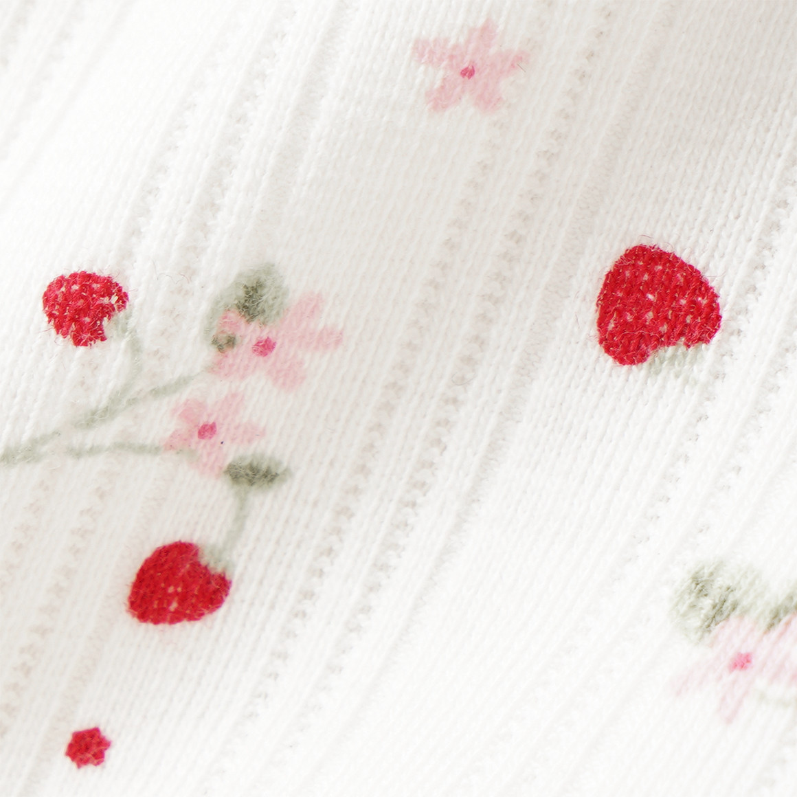 Baby Leggings mit Erdbeer-Allover