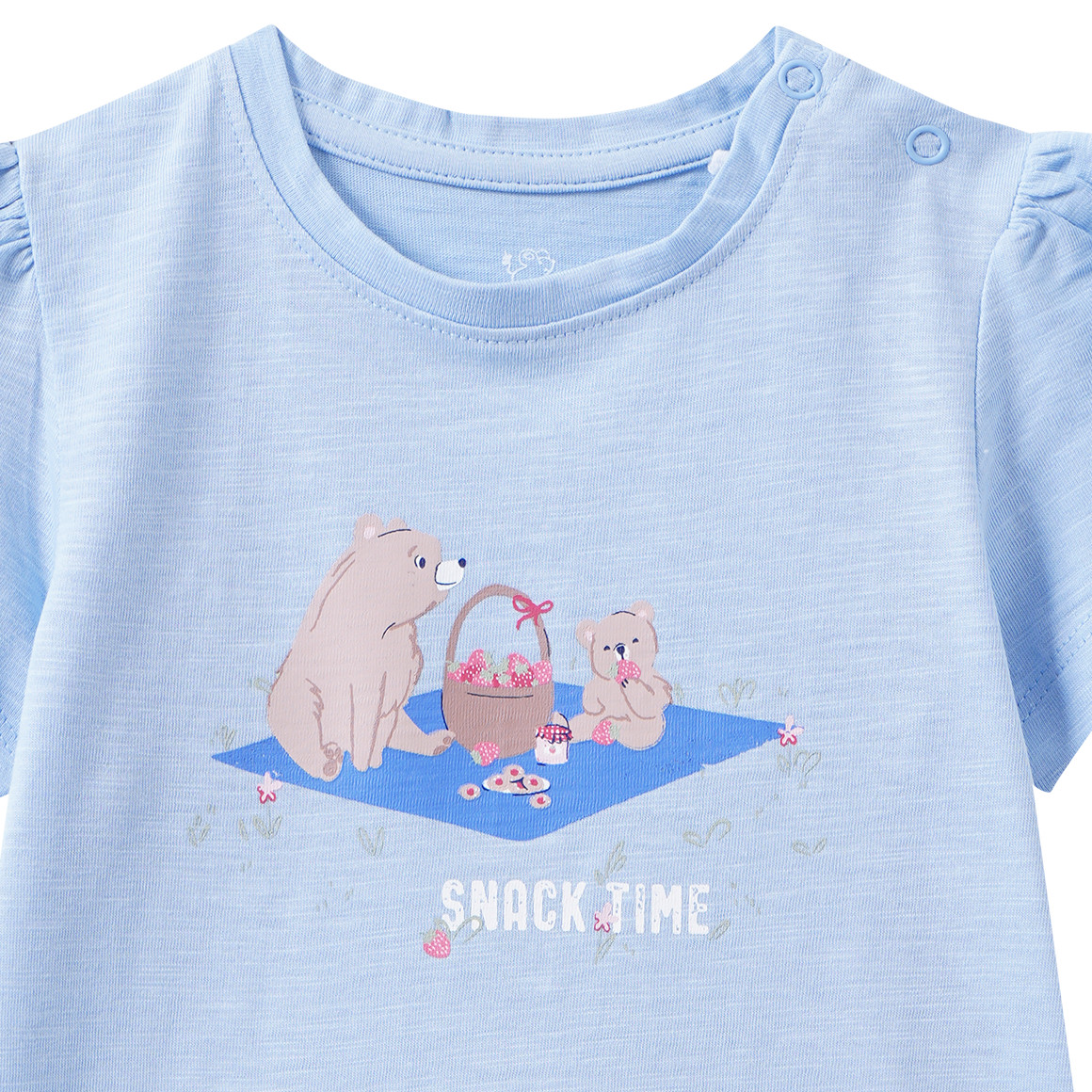Baby T-Shirt mit Front-Print