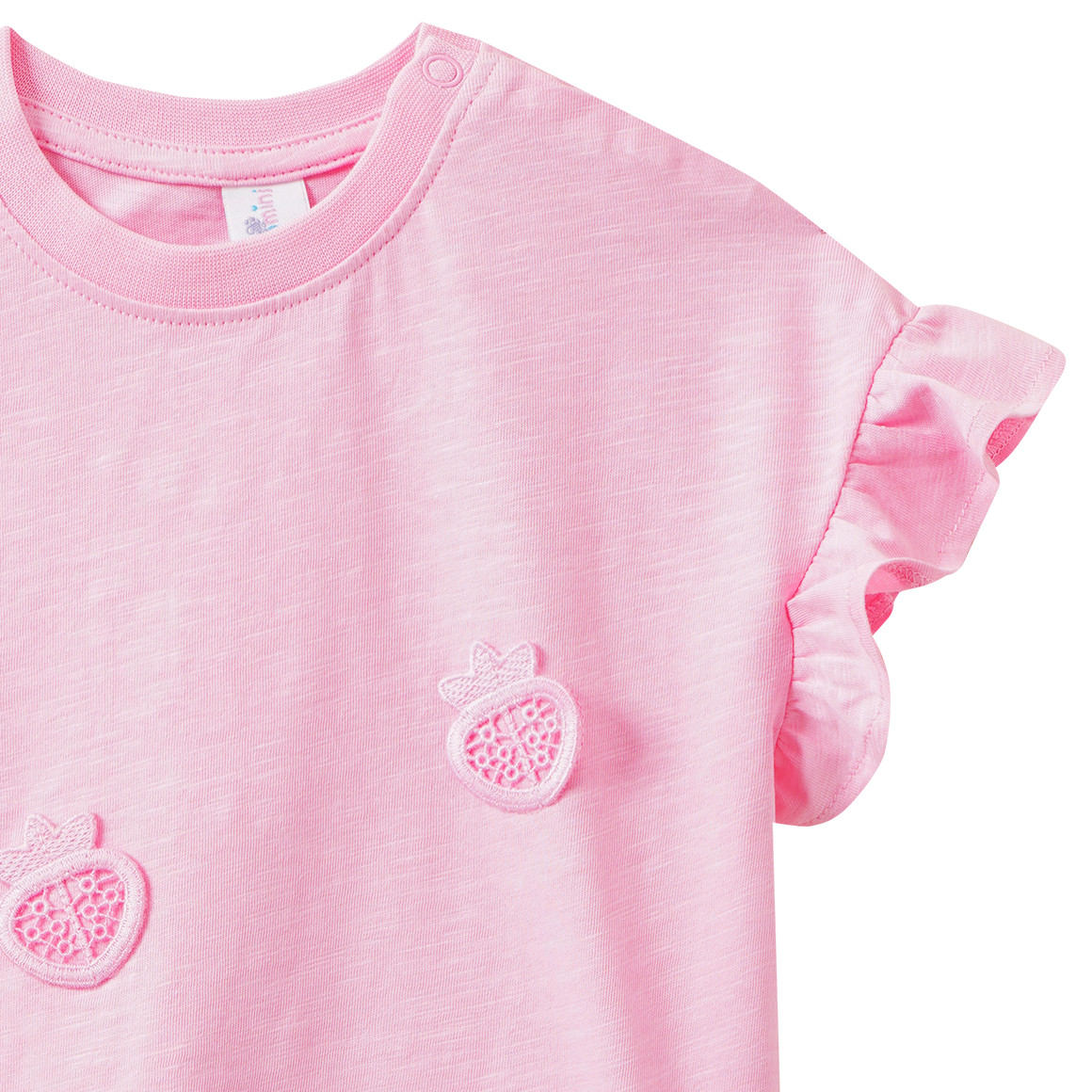 Baby T-Shirt mit Häkel-Details
