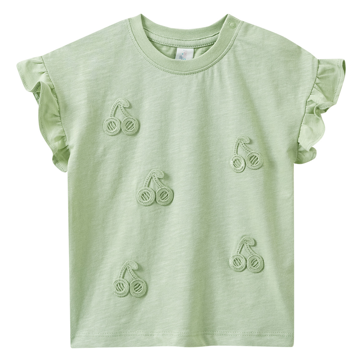 Baby T-Shirt mit Häkel-Details