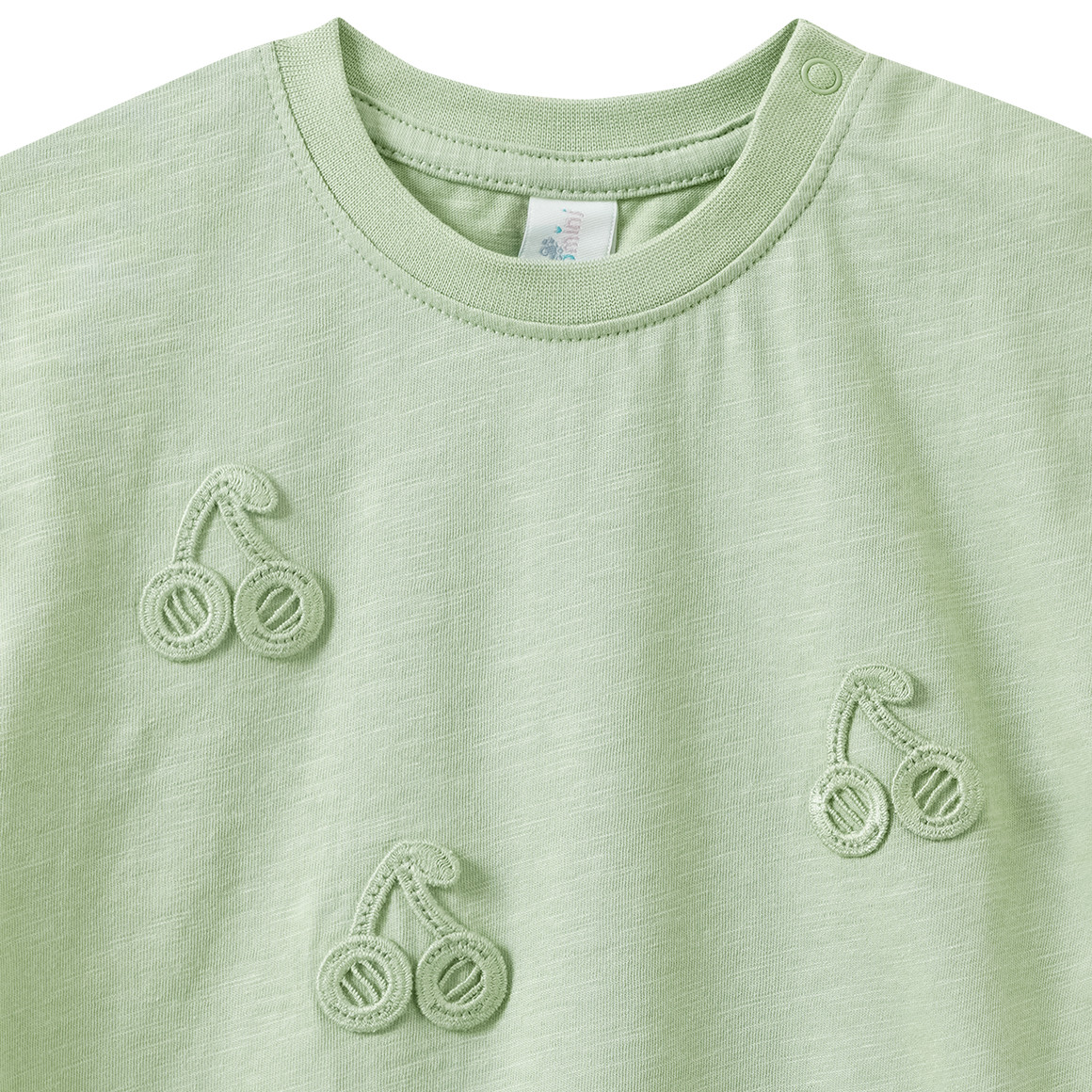 Baby T-Shirt mit Häkel-Details