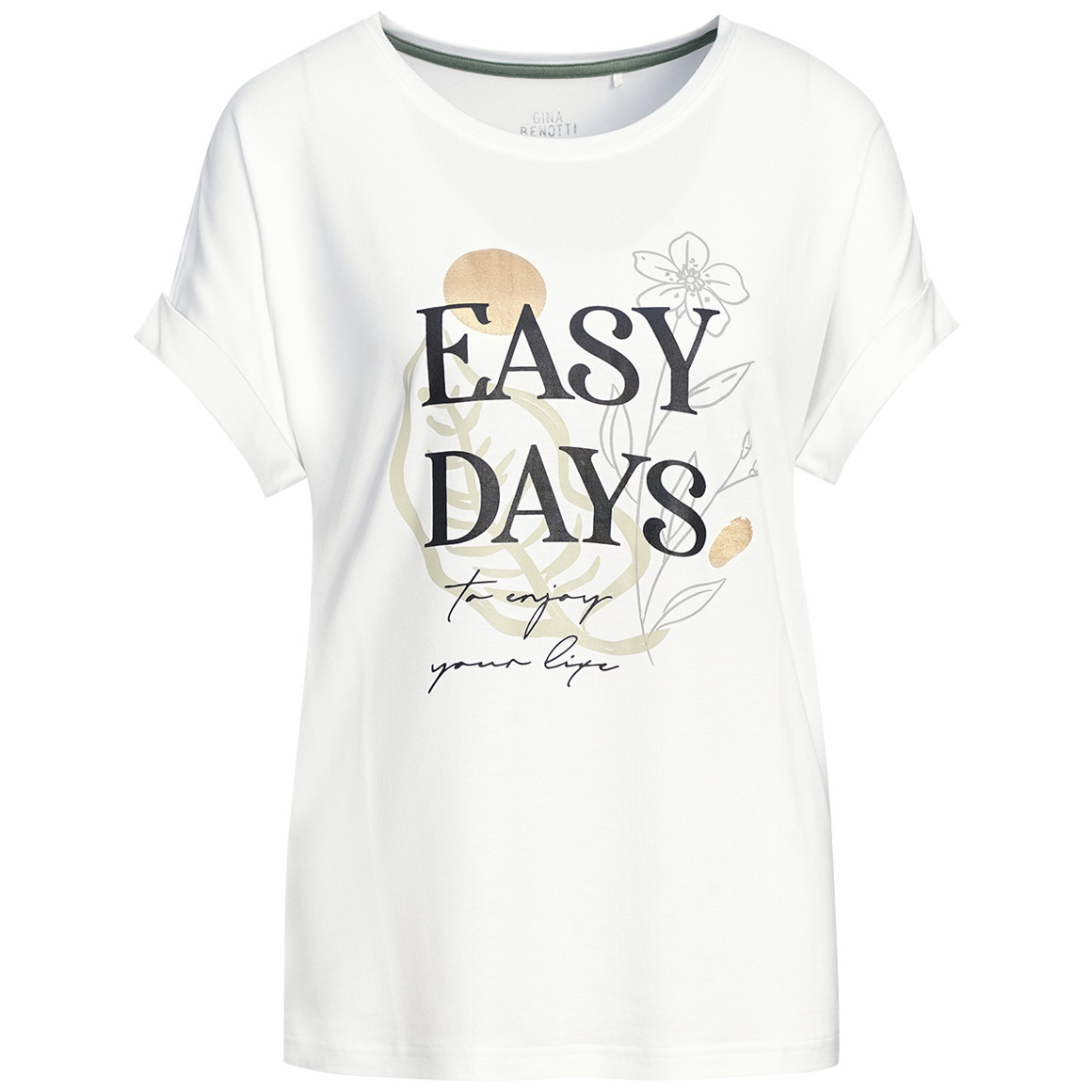 Damen T-Shirt aus Viskose-Mix