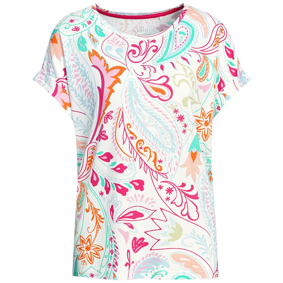 Damen T-Shirt aus Viskose-Mix