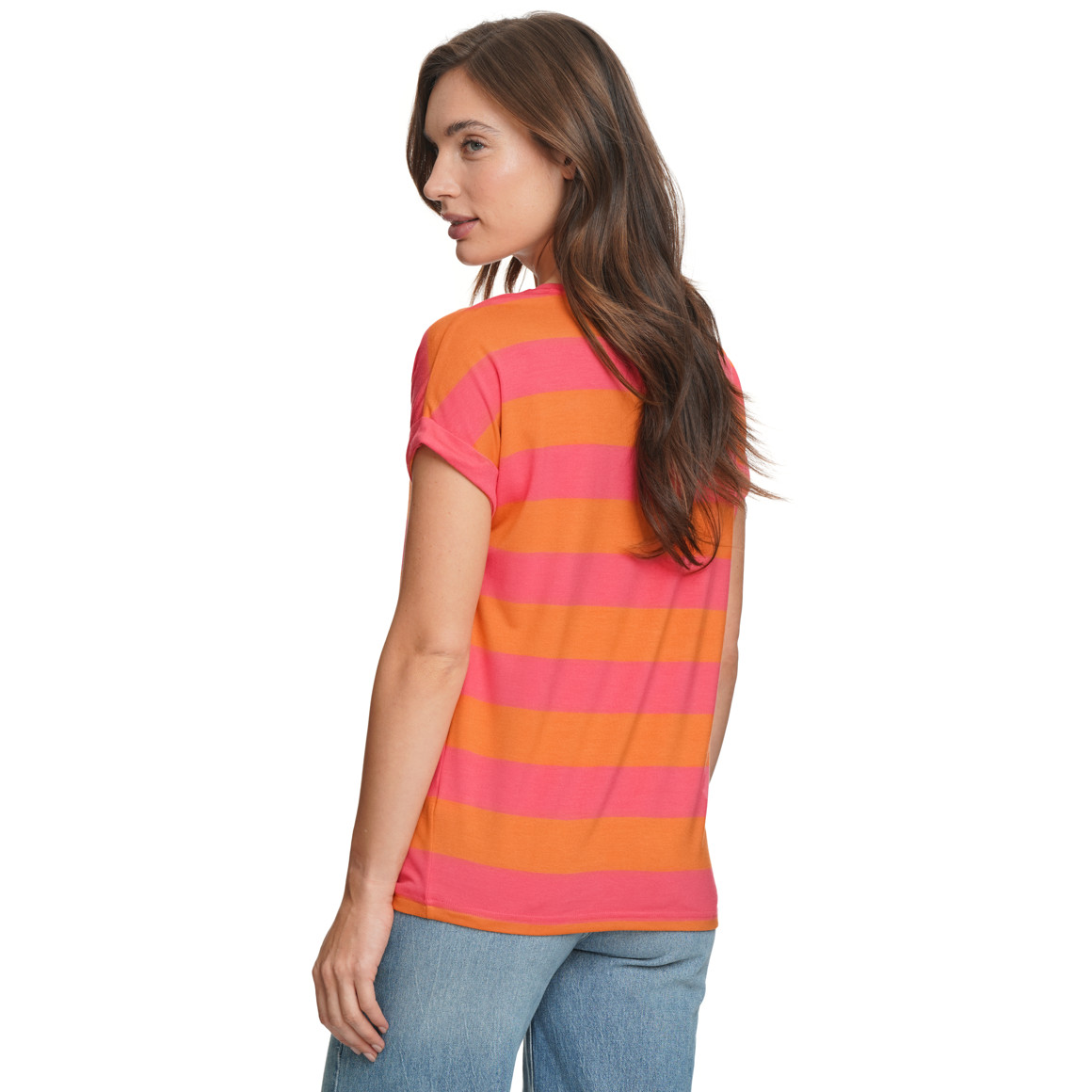 Damen T-Shirt aus Viskose-Mix