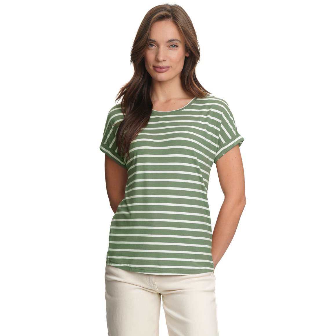 Damen T-Shirt aus Viskose-Mix