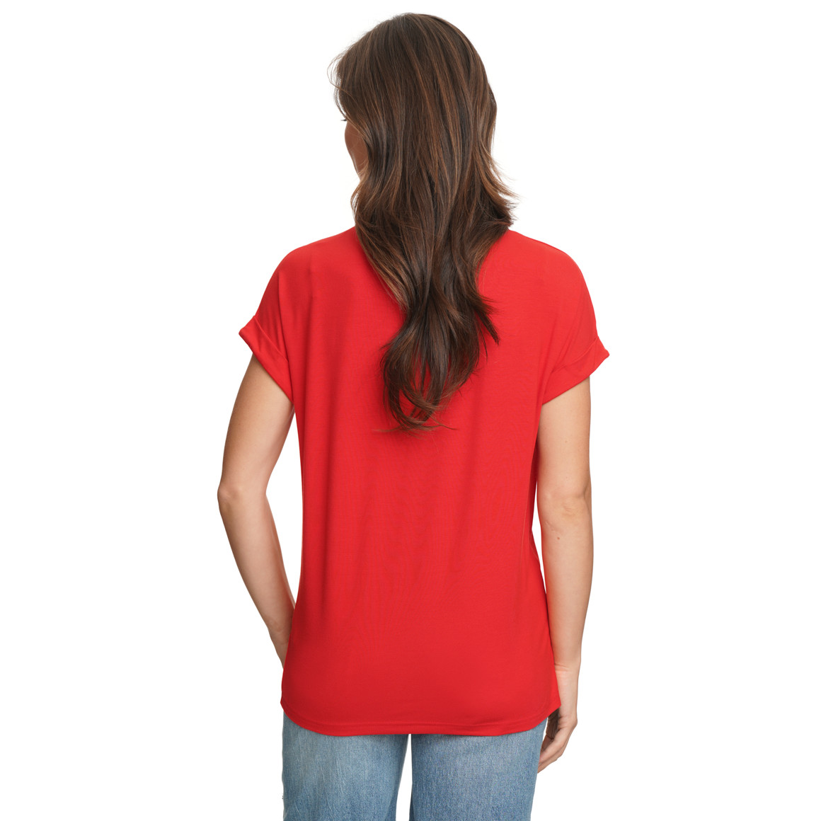 Damen T-Shirt aus Viskose-Mix