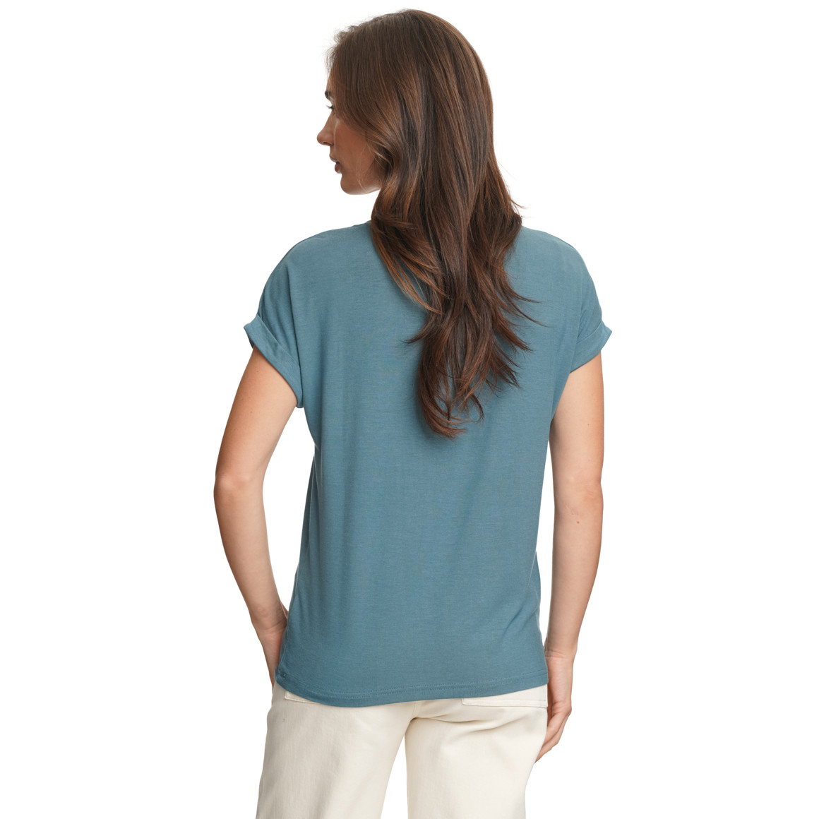 Damen T-Shirt aus Viskose-Mix