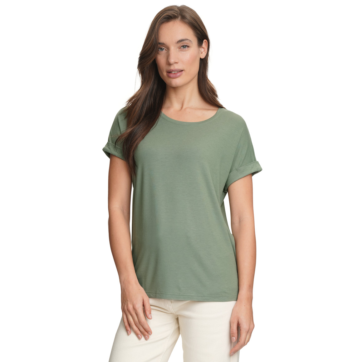 Damen T-Shirt aus Viskose-Mix