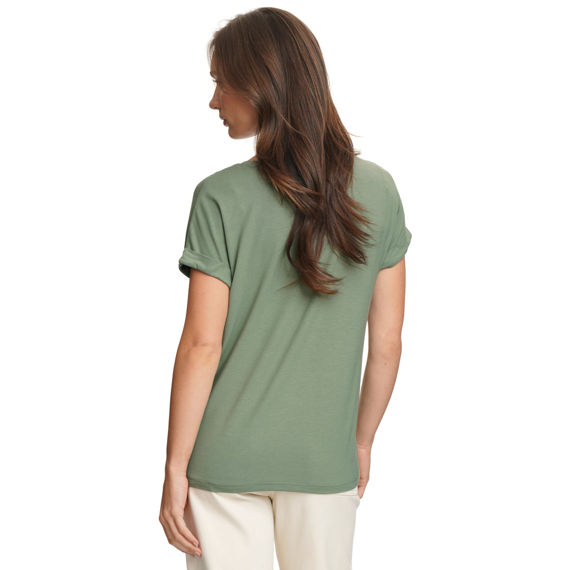 Damen T-Shirt aus Viskose-Mix