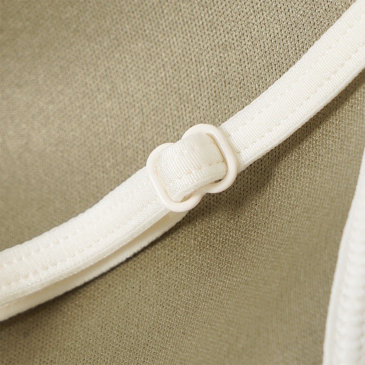 Damen Bustier in Rippstruktur