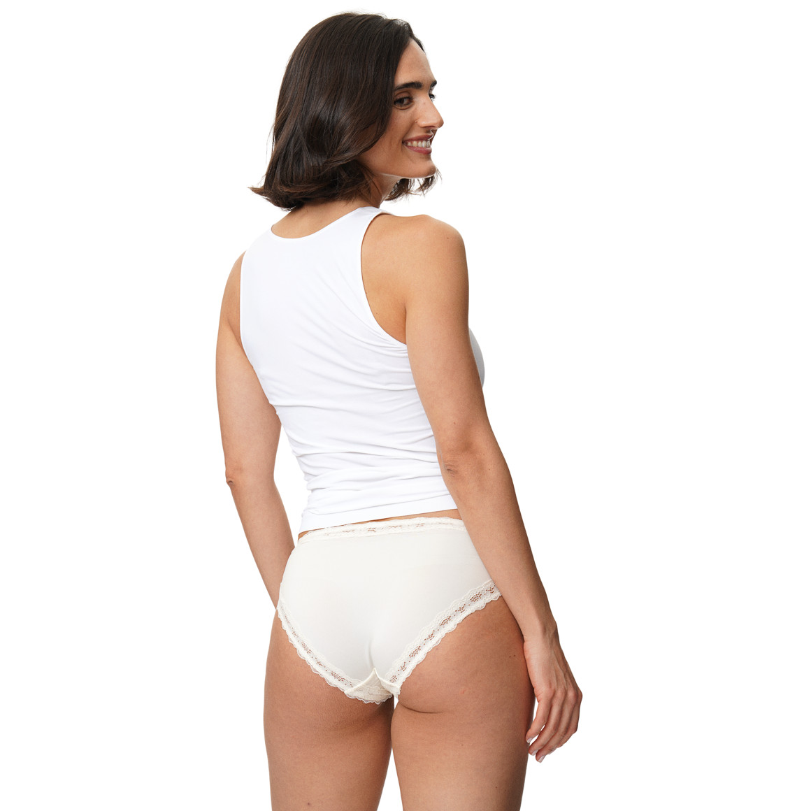 Damen Slip mit Spitze