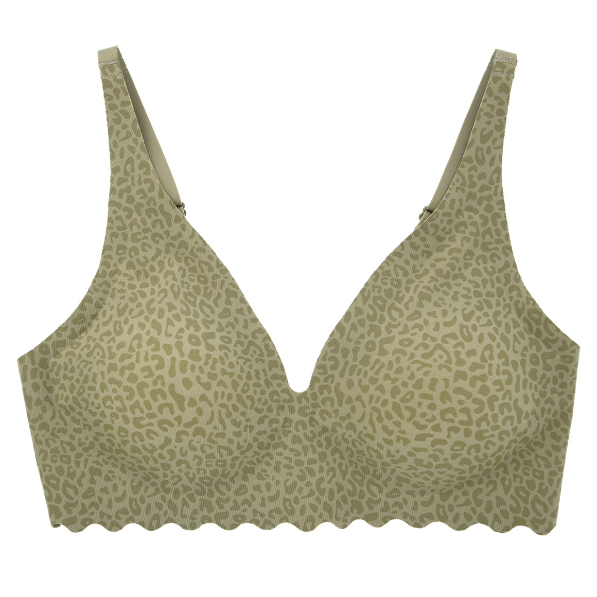 Damen Seamless-Bustier im Zebra-Look