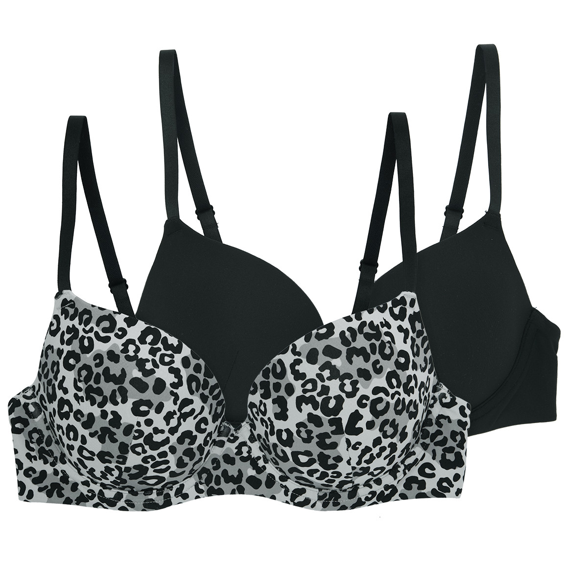 2 Damen Bügel-BHs im Set