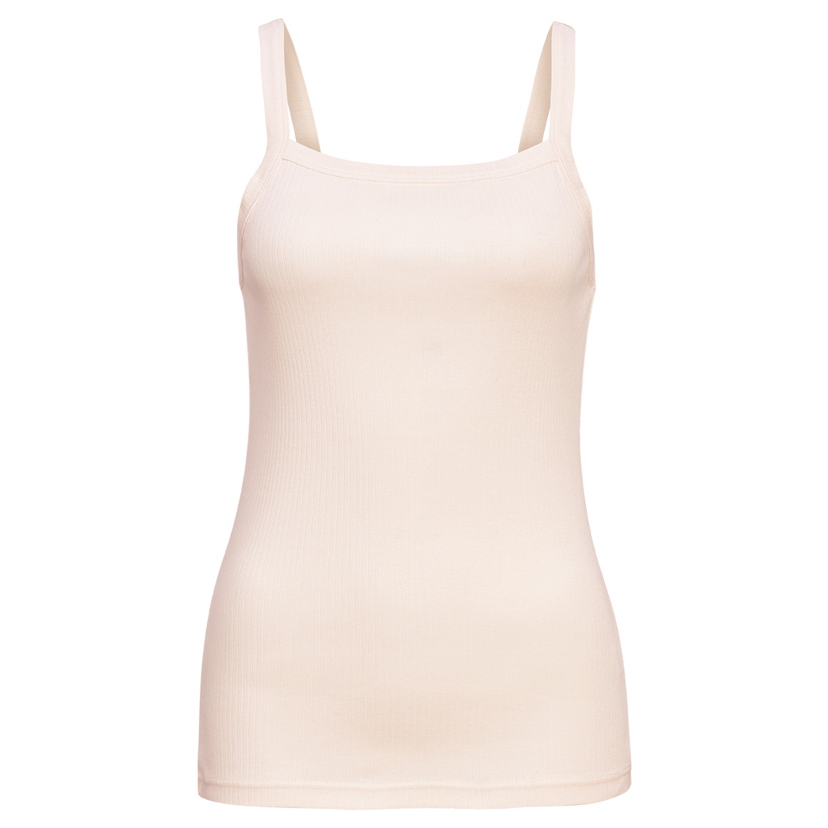 Damen Unterhemd mit Rippstruktur