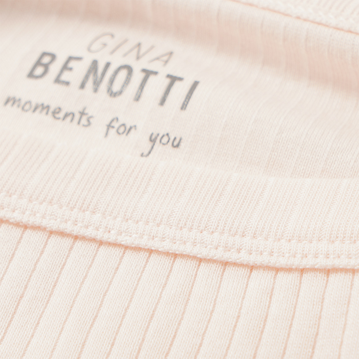 Damen Unterhemd mit Rippstruktur