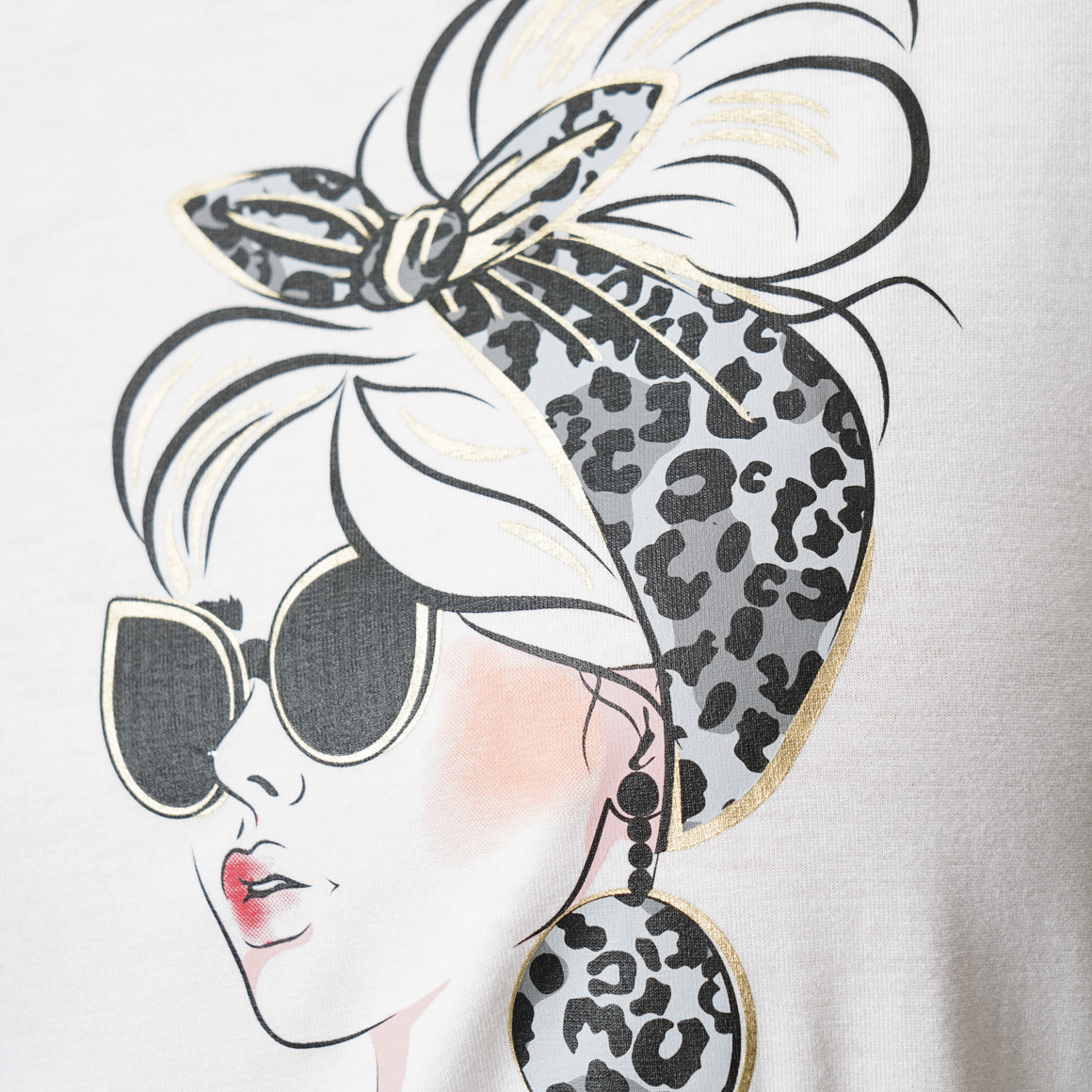 Damen Schlafshirt mit Print