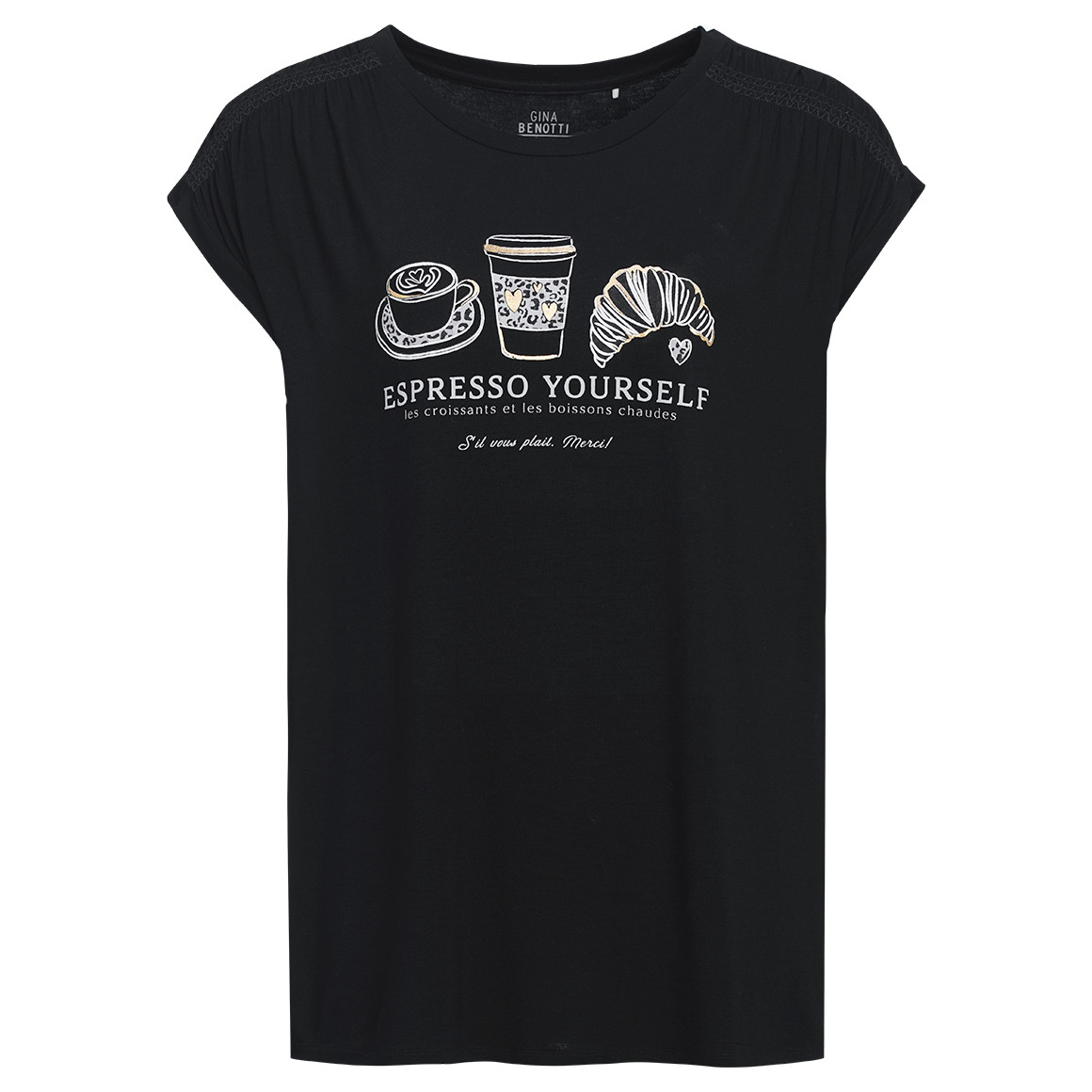 Damen Schlafshirt mit Print