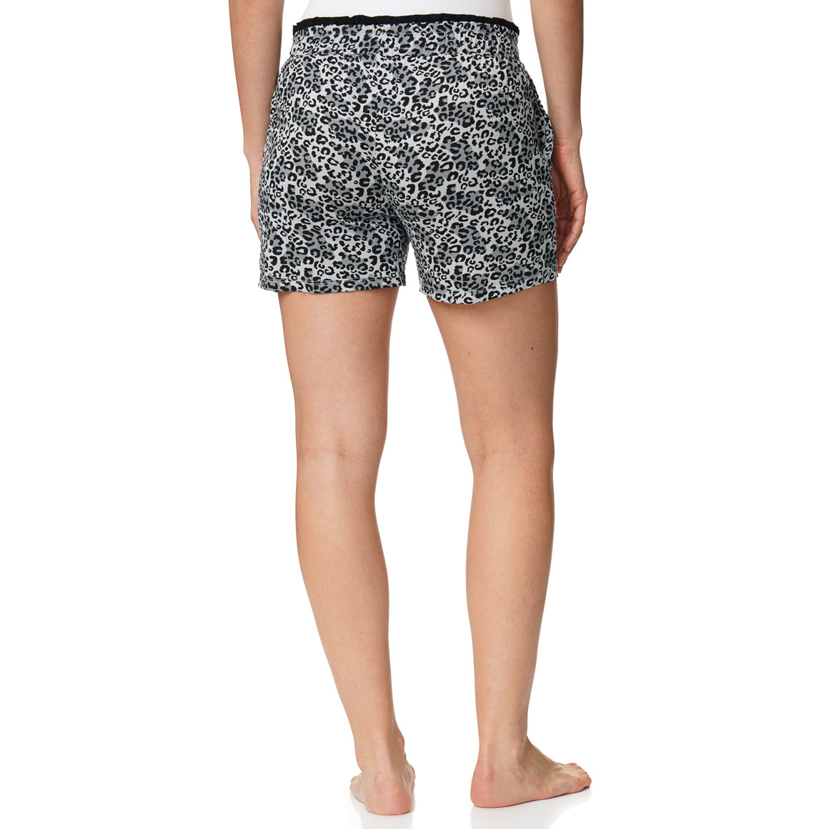 Damen Schlafhose mit Leo-Muster