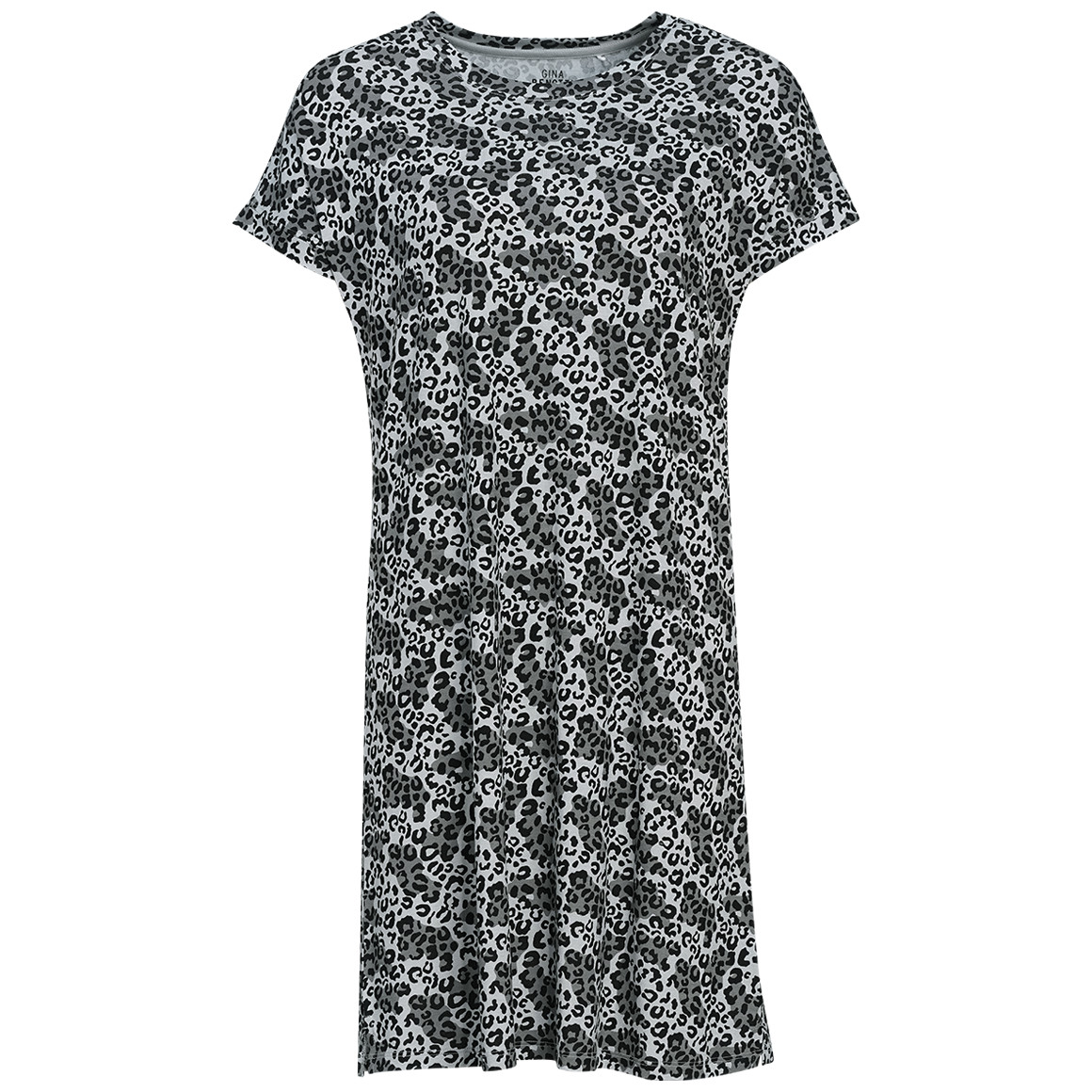 Damen Nachthemd mit Leo-Muster