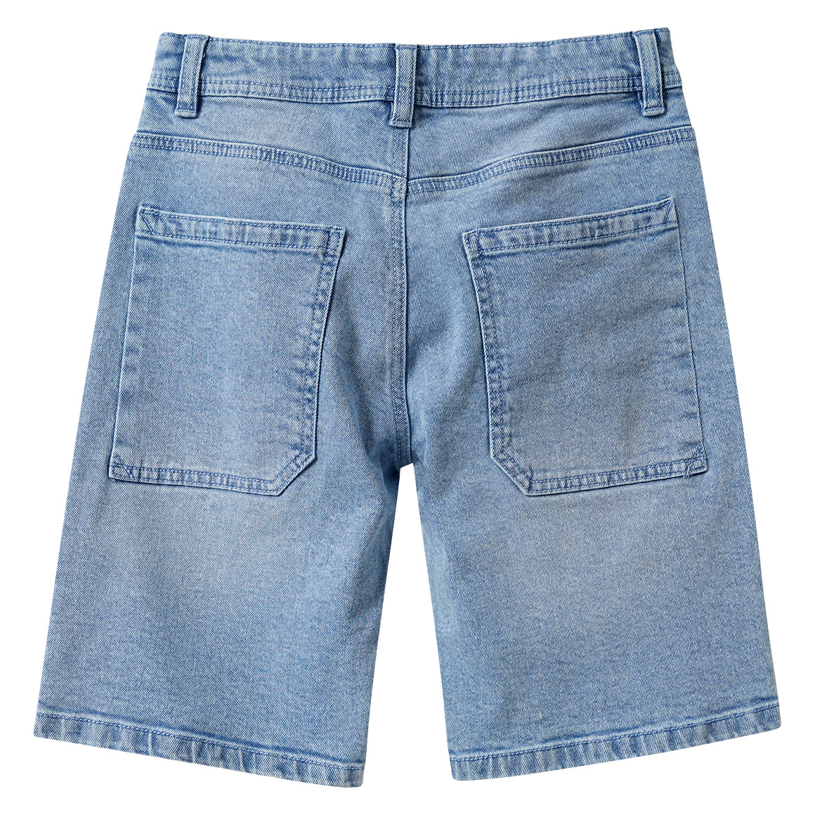 Jungen Jeansshorts mit Used-Waschung
