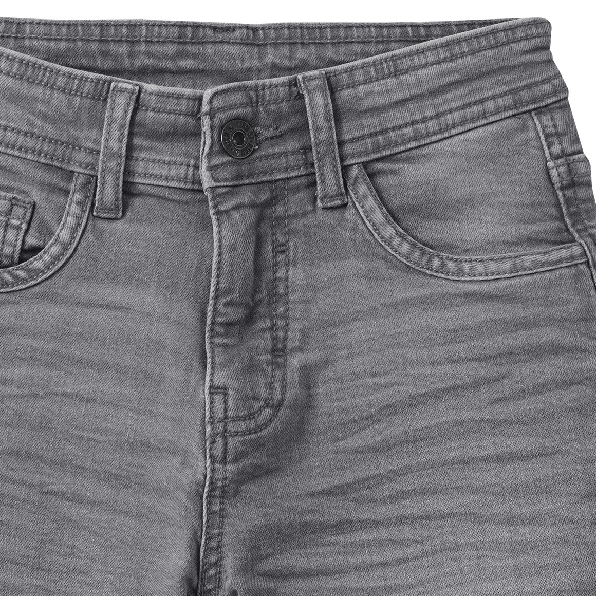 Jungen Jeansshorts in Used-Waschung
