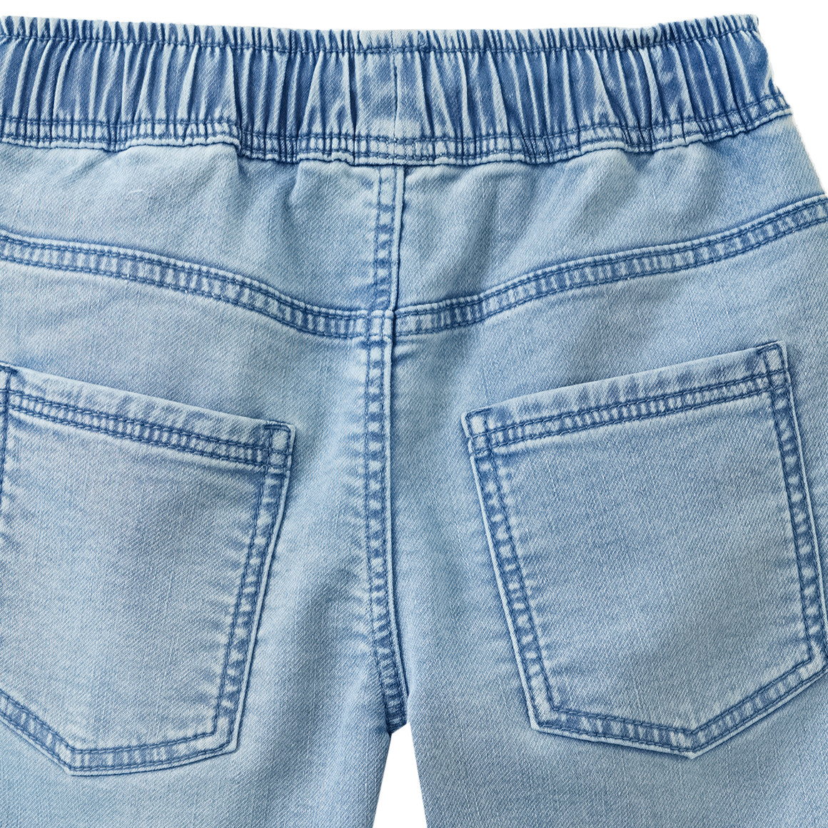 Jungen Jeans-Shorts mit Tunnelzug