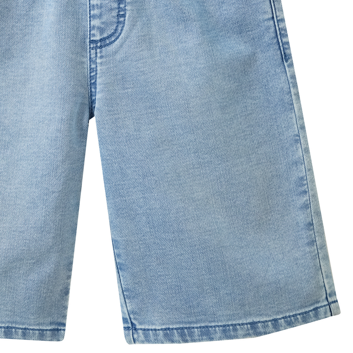 Jungen Jeans-Shorts mit Tunnelzug