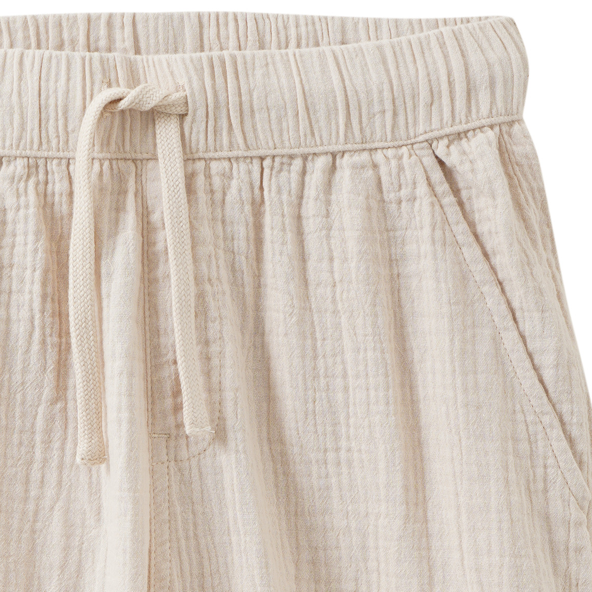 Jungen Musselin-Shorts mit Tunnelzug