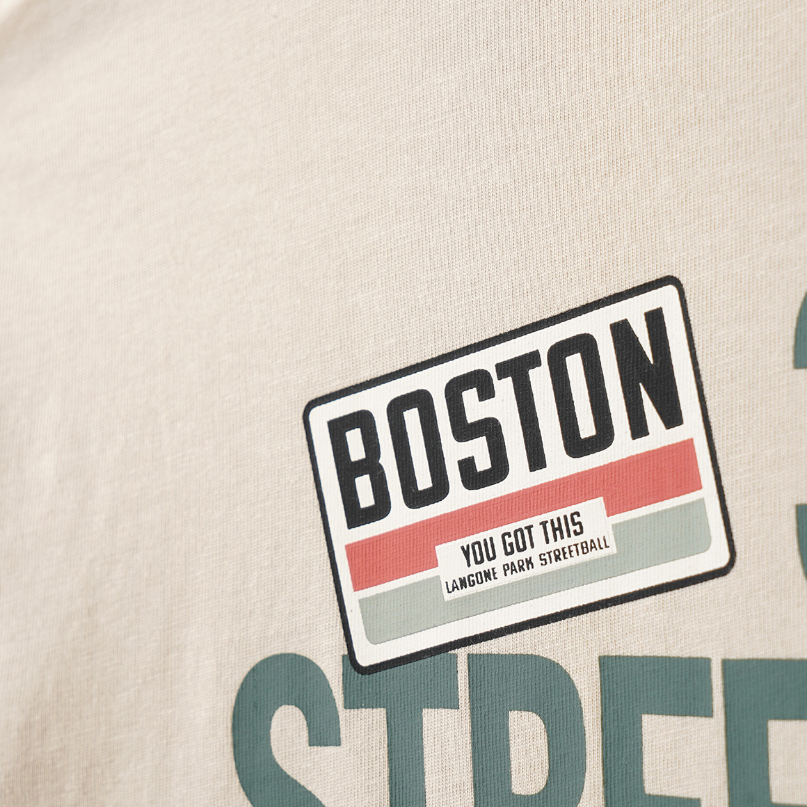 Jungen T-Shirt mit großem Rücken-Print