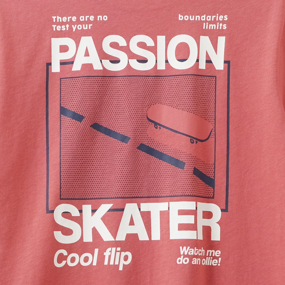 Jungen T-Shirt mit Skater-Print