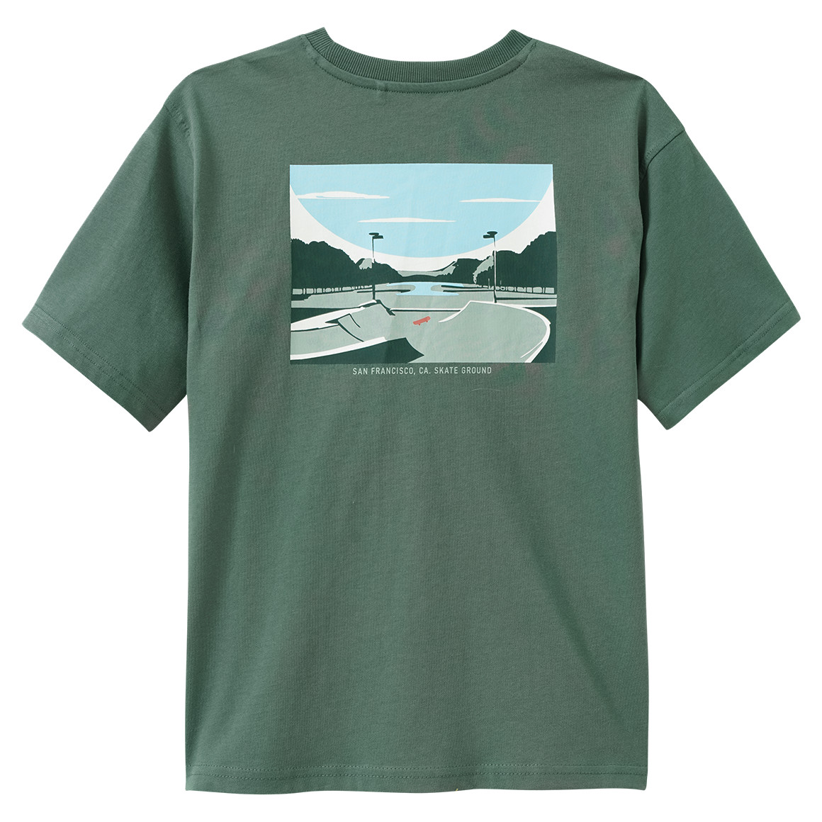 Jungen T-Shirt mit Skater-Print