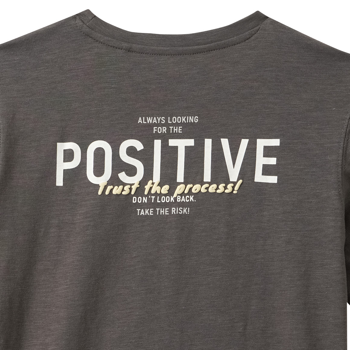 Jungen T-Shirt mit Schriftzug-Print