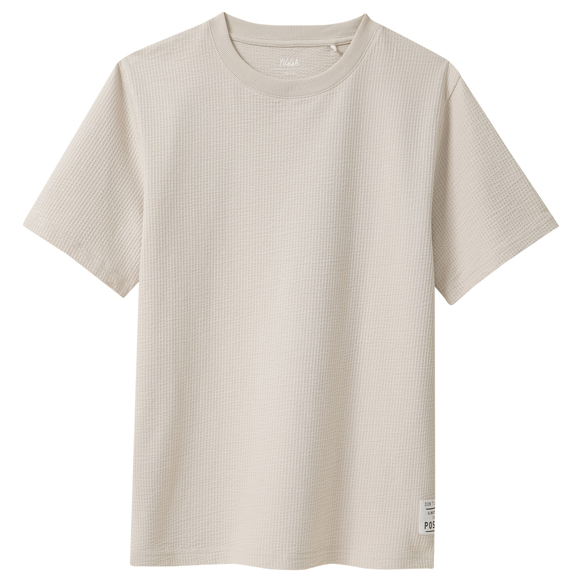 Jungen T-Shirt mit Waffelstruktur