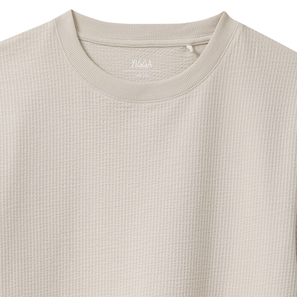 Jungen T-Shirt mit Waffelstruktur