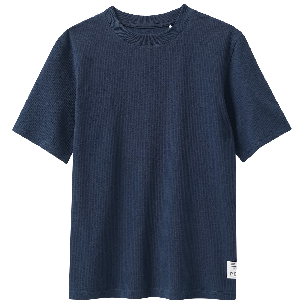 Jungen T-Shirt mit Waffelstruktur