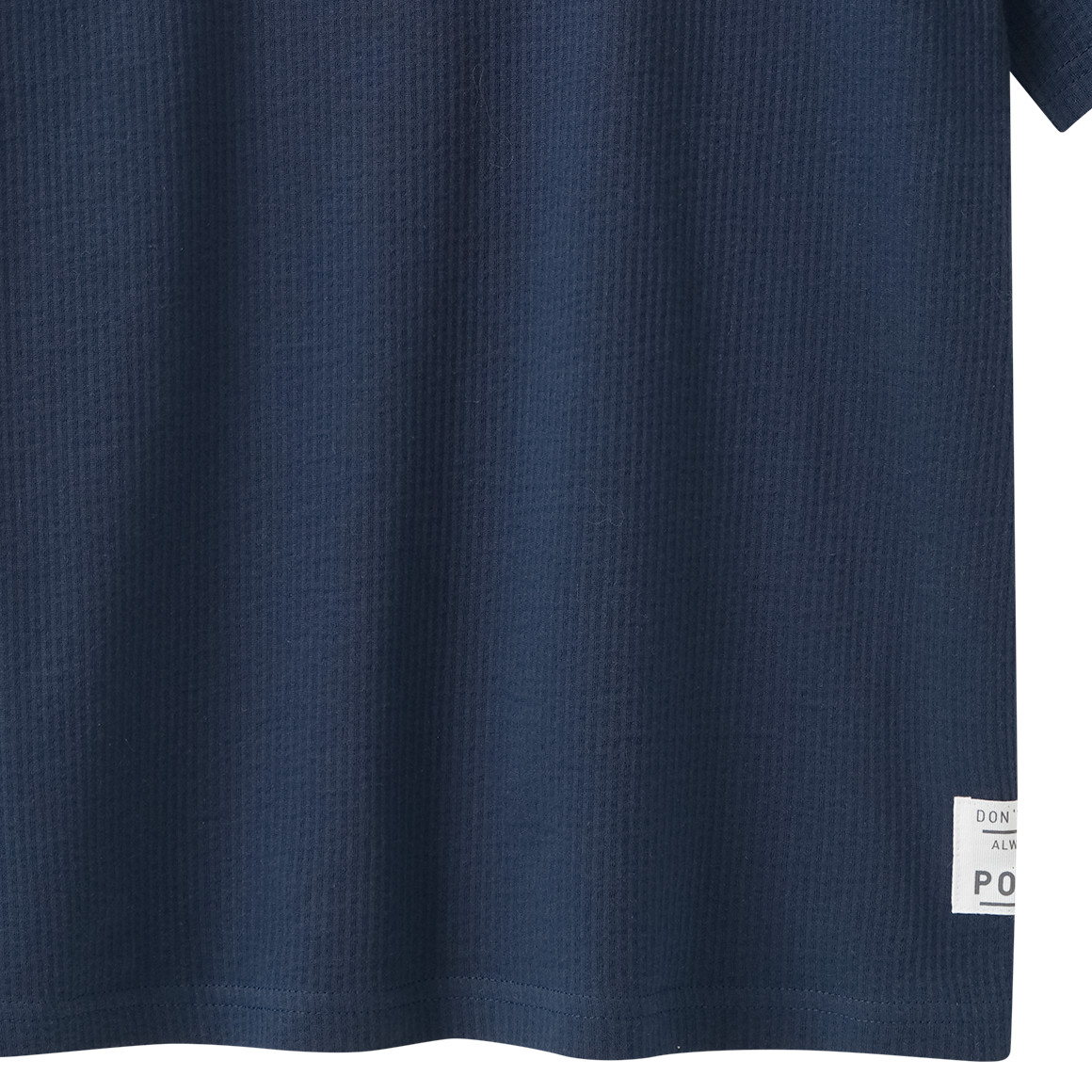 Jungen T-Shirt mit Waffelstruktur